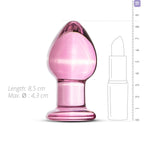 Gildo - Glazen Buttplug No. 26 - 9 cm