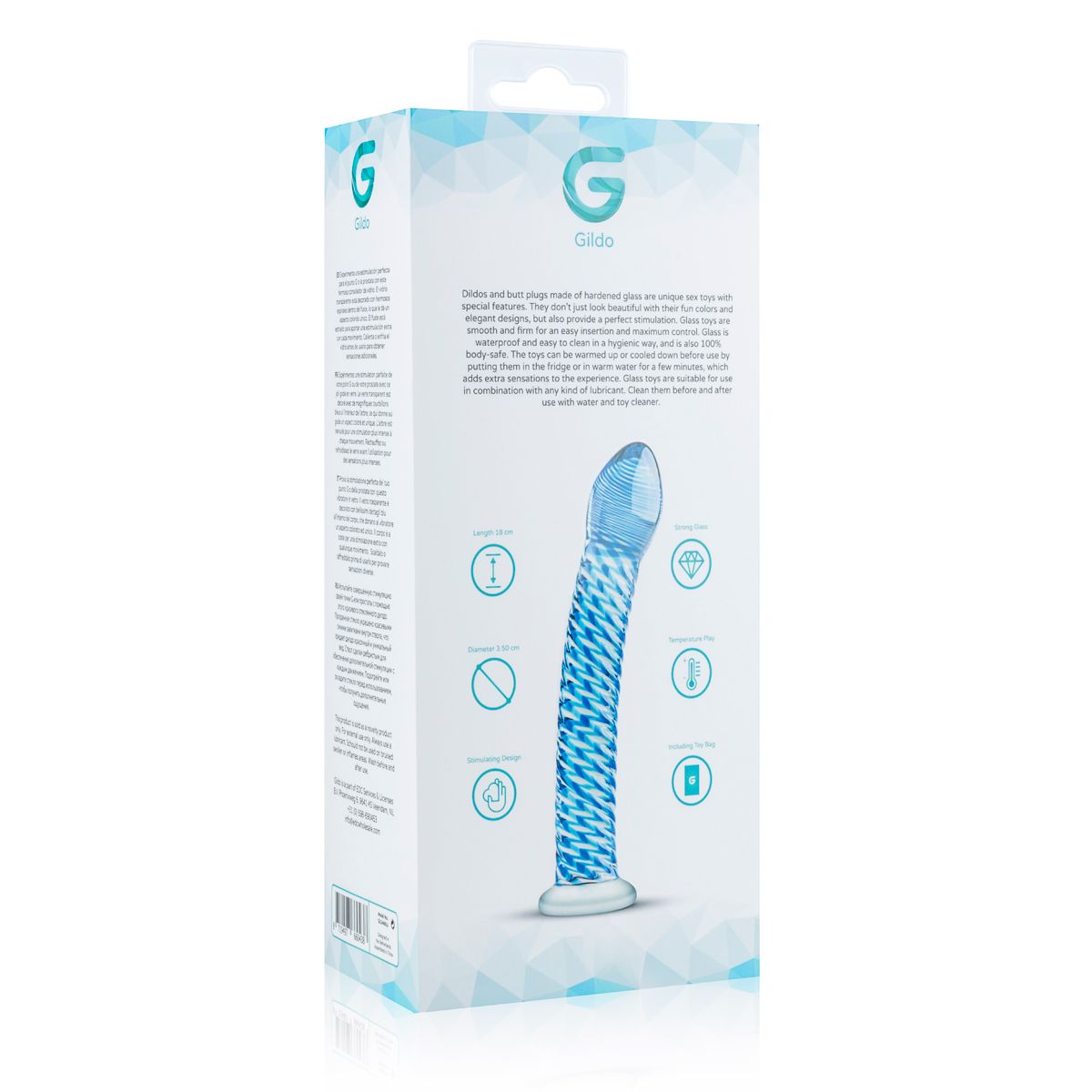 Gildo - Glasdildo Nr. 5 - 18 cm
