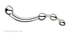 Njoy Fun Wand - G-Punkt/Prostata Dildo - Silber