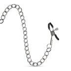 Easytoys Fetish - Offener Ballknebel mit Nippelklemmen