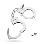 Easytoys Fetish - Handschellen aus Metall - silberfarben