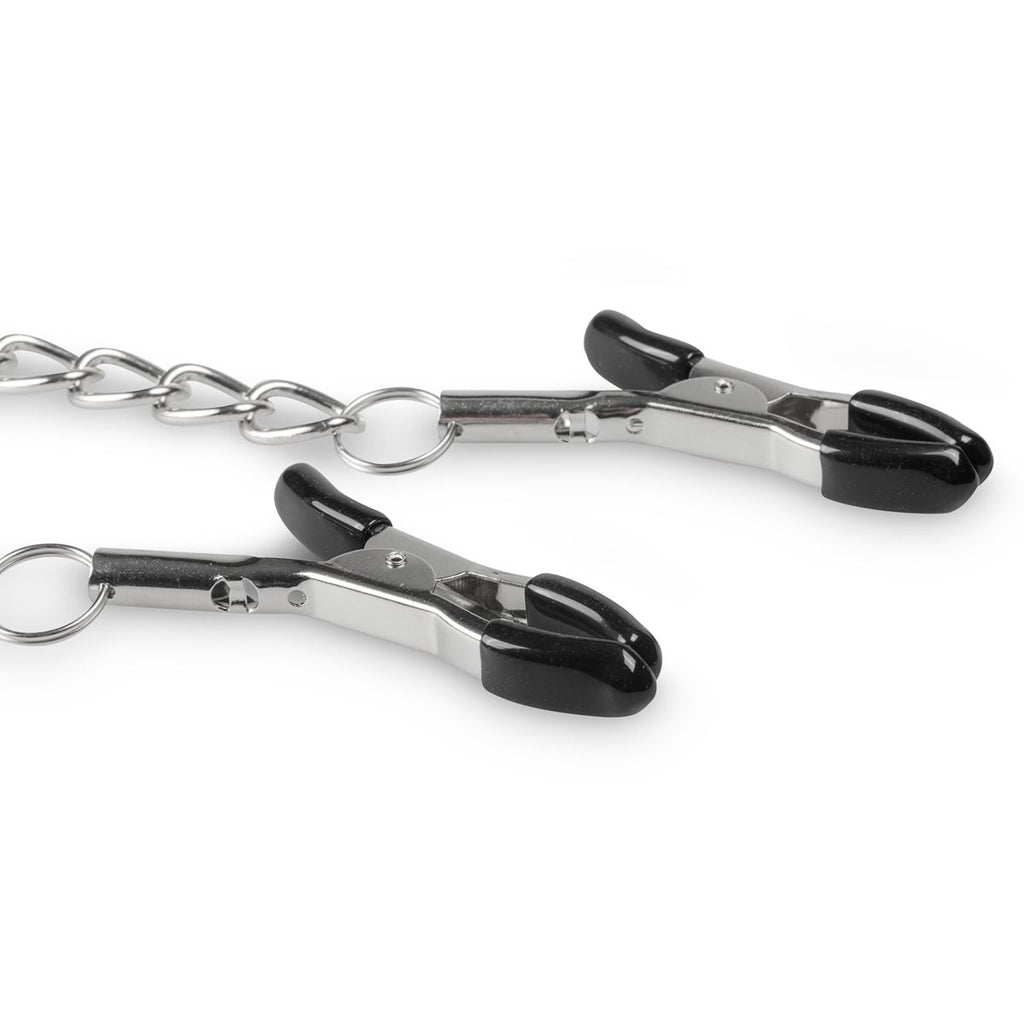 Easytoys Fetish - Klassische Nippelklemmen mit Kette
