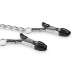 Easytoys Fetish - Klassische Nippelklemmen mit Kette