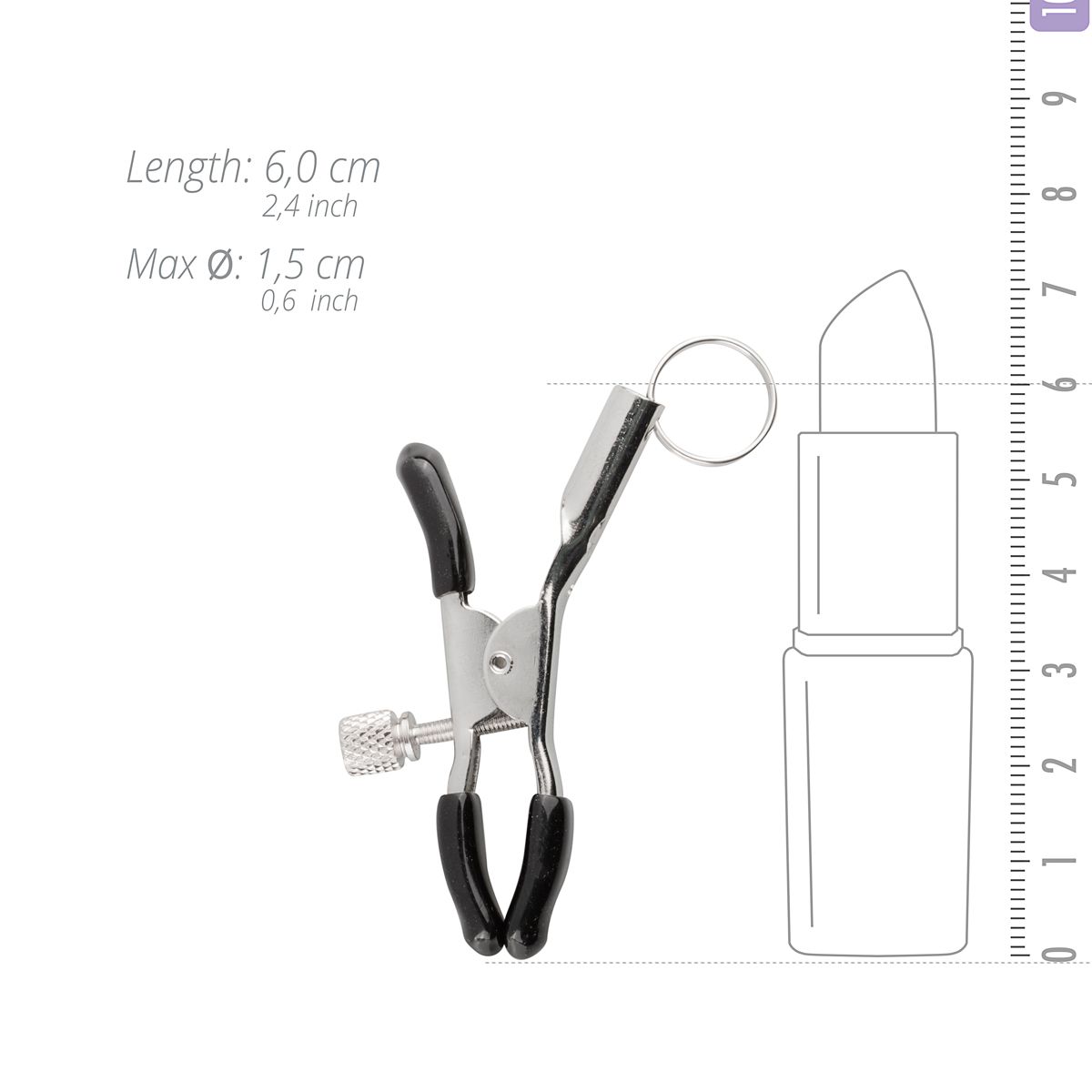 Easytoys Fetish - Schraubklemmen mit Befestigungsring