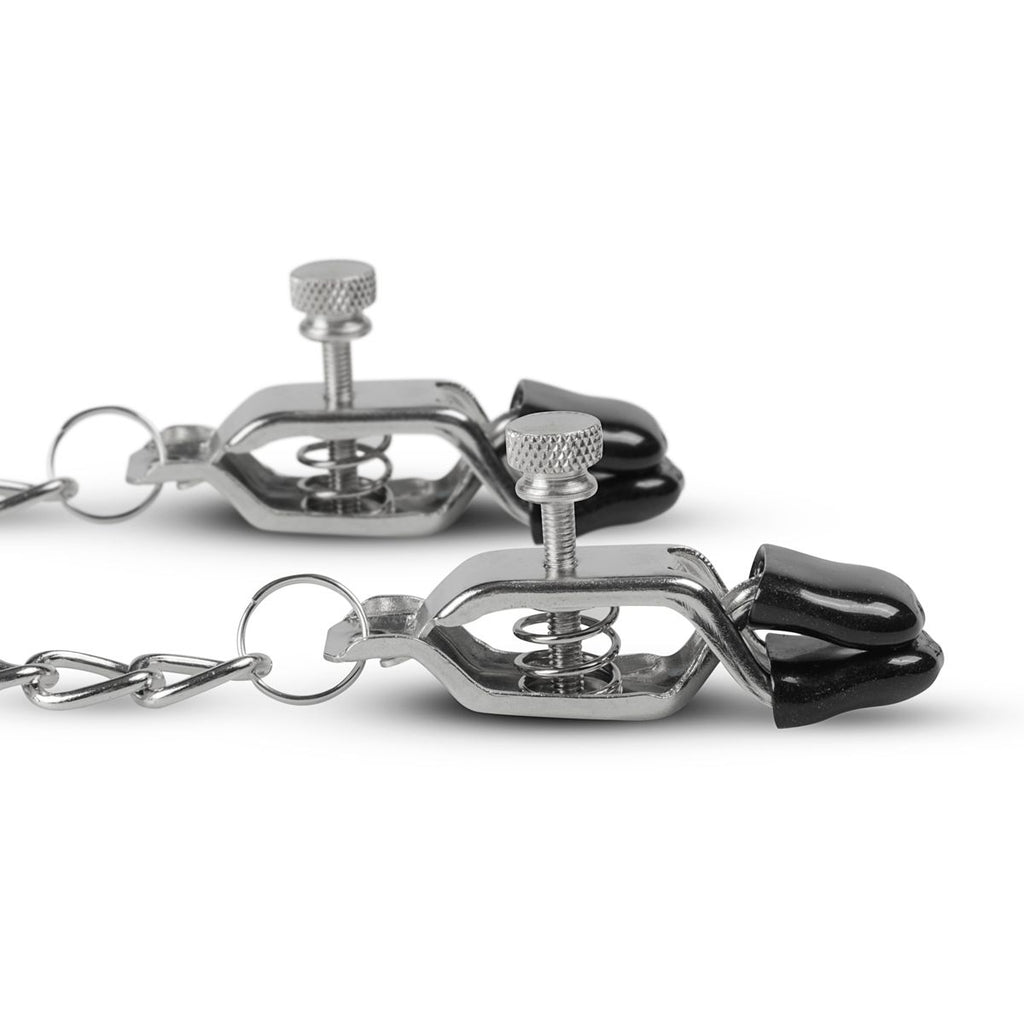 Easytoys Fetish - Große Nippelklemmen mit Kette