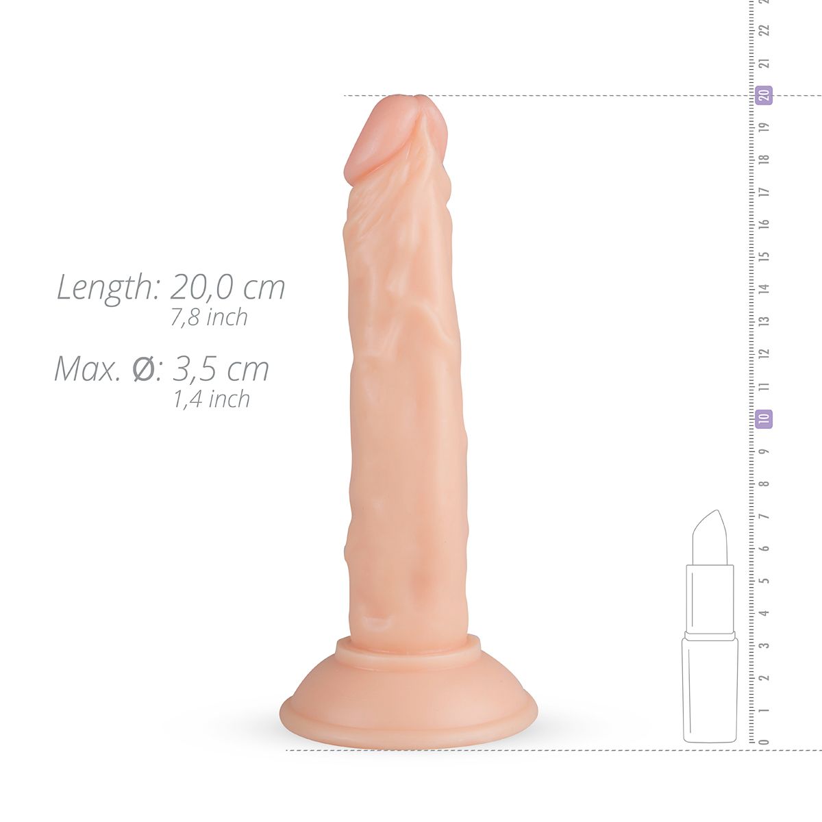 Blane realistischer Dildo