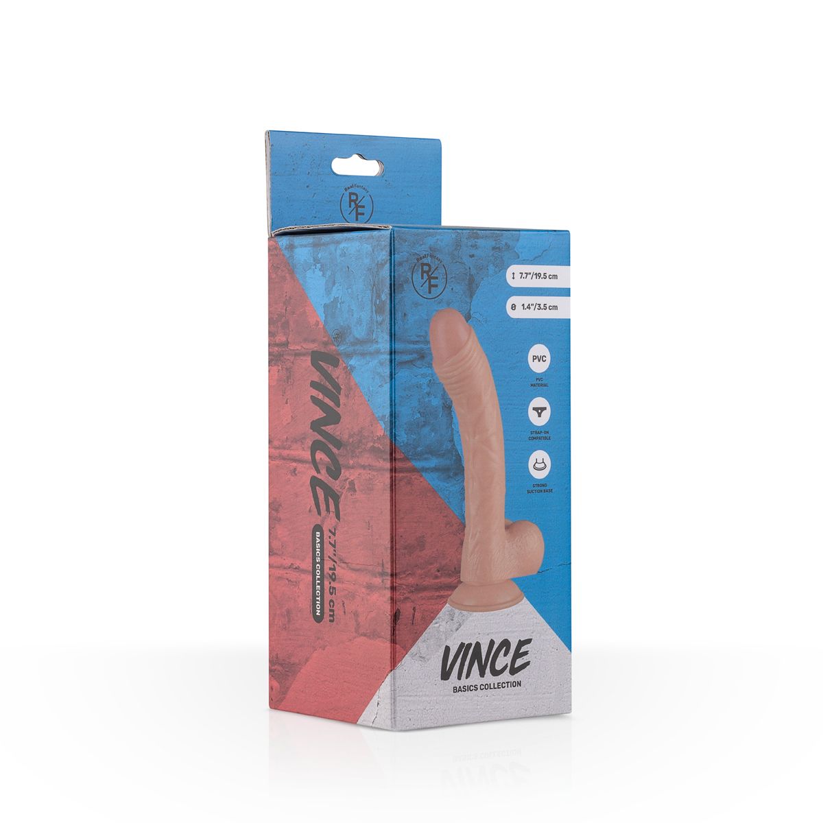 Vince realistischer Dildo - 19,5 cm