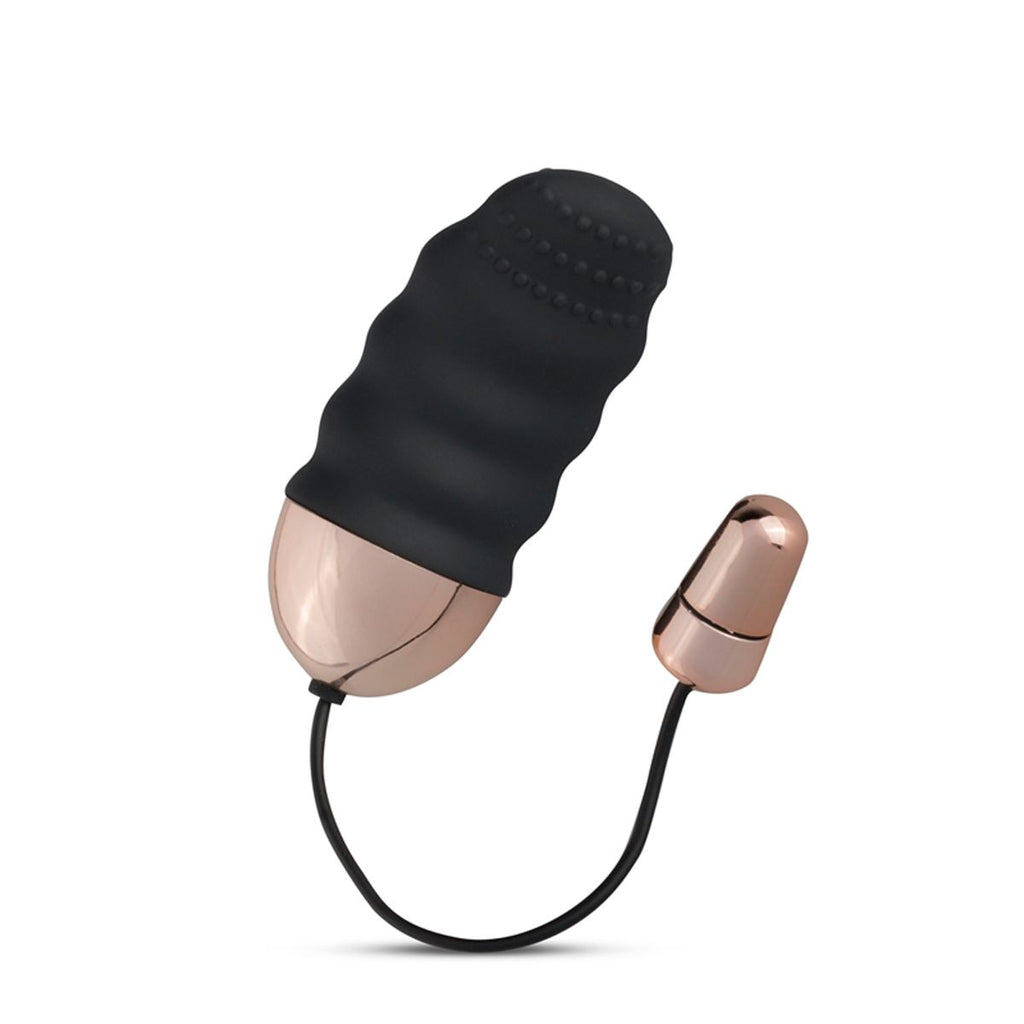 Teazers Geripptes Vibro-Ei mit Fernbedienung