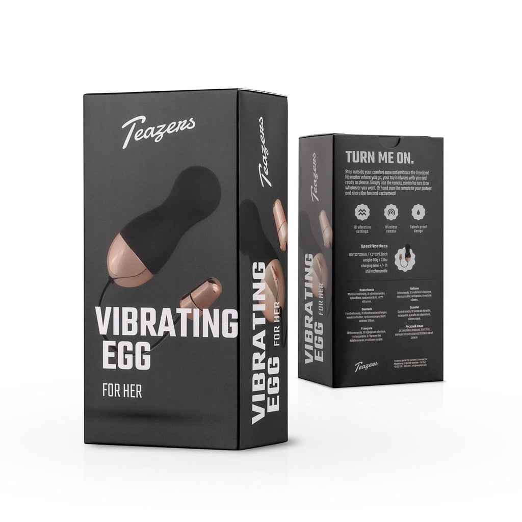 Teazers Vibrierende Ei Mit Fernbedienung