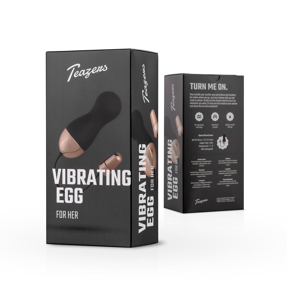 Teazers Vibrierende Ei Mit Fernbedienung