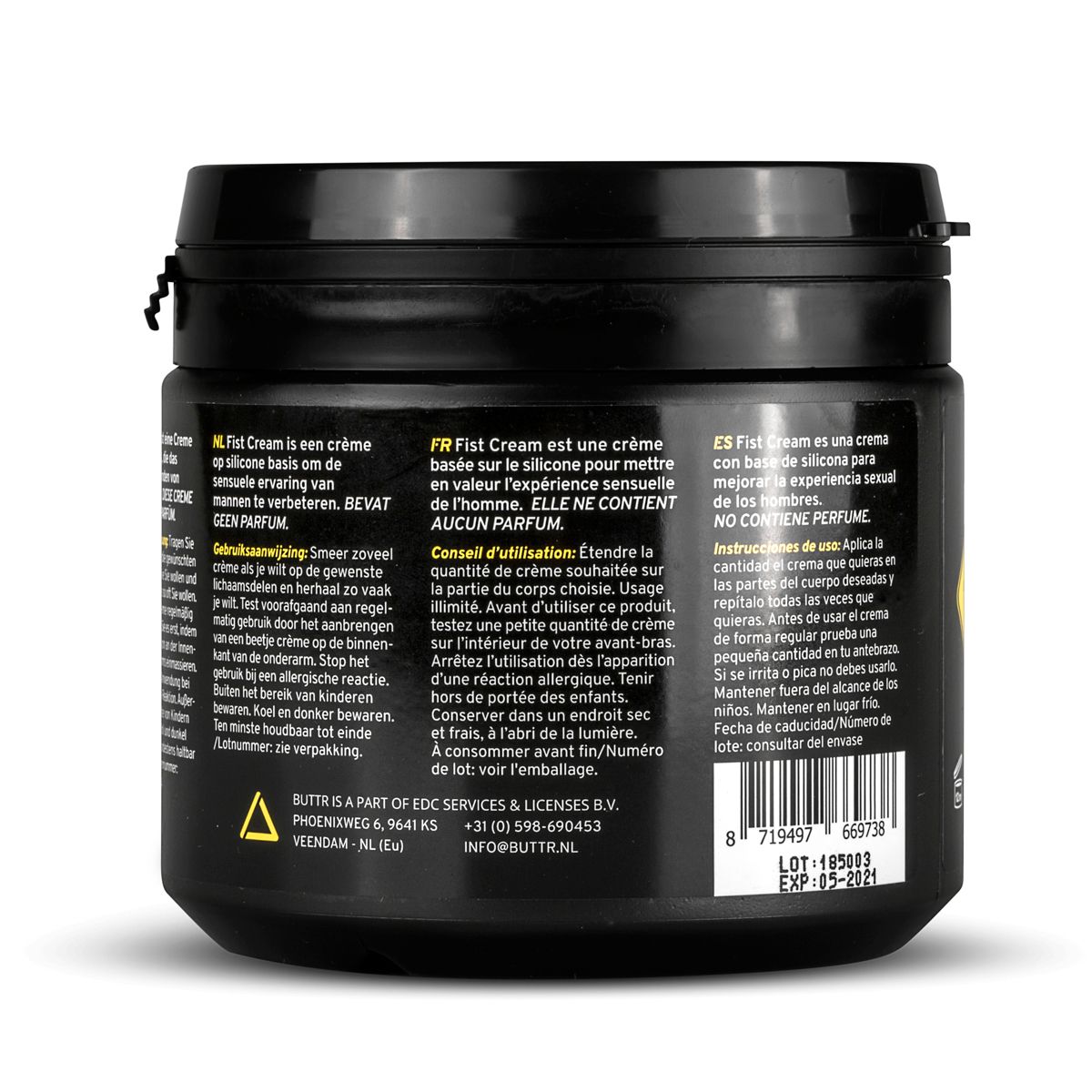 BUTTR Fisting Crème extra dick hautfreundlich 500 ml