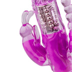 Raving Rabbit - Rabbit-Vibrator mit Klitoris- und Anal-Stimulator - Lila