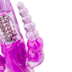 Raving Rabbit - Rabbit-Vibrator mit Klitoris- und Anal-Stimulator - Lila