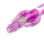 Raving Rabbit - Rabbit-Vibrator mit Klitoris- und Anal-Stimulator - Lila