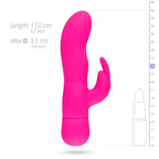 EasyToys - Mad Rabbit Vibrator mit G-Punkt- und Klitoris-Stimulation - Rosa