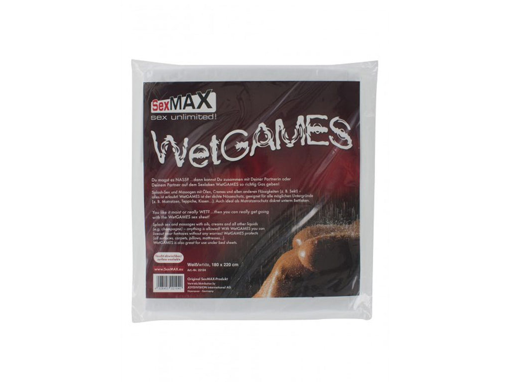 SexMAX WetGAMES Vinylfolie 180 x 220 cm - schwarz