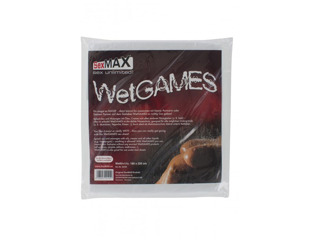 SexMAX WetGAMES Vinylfolie 180 x 220 cm - schwarz