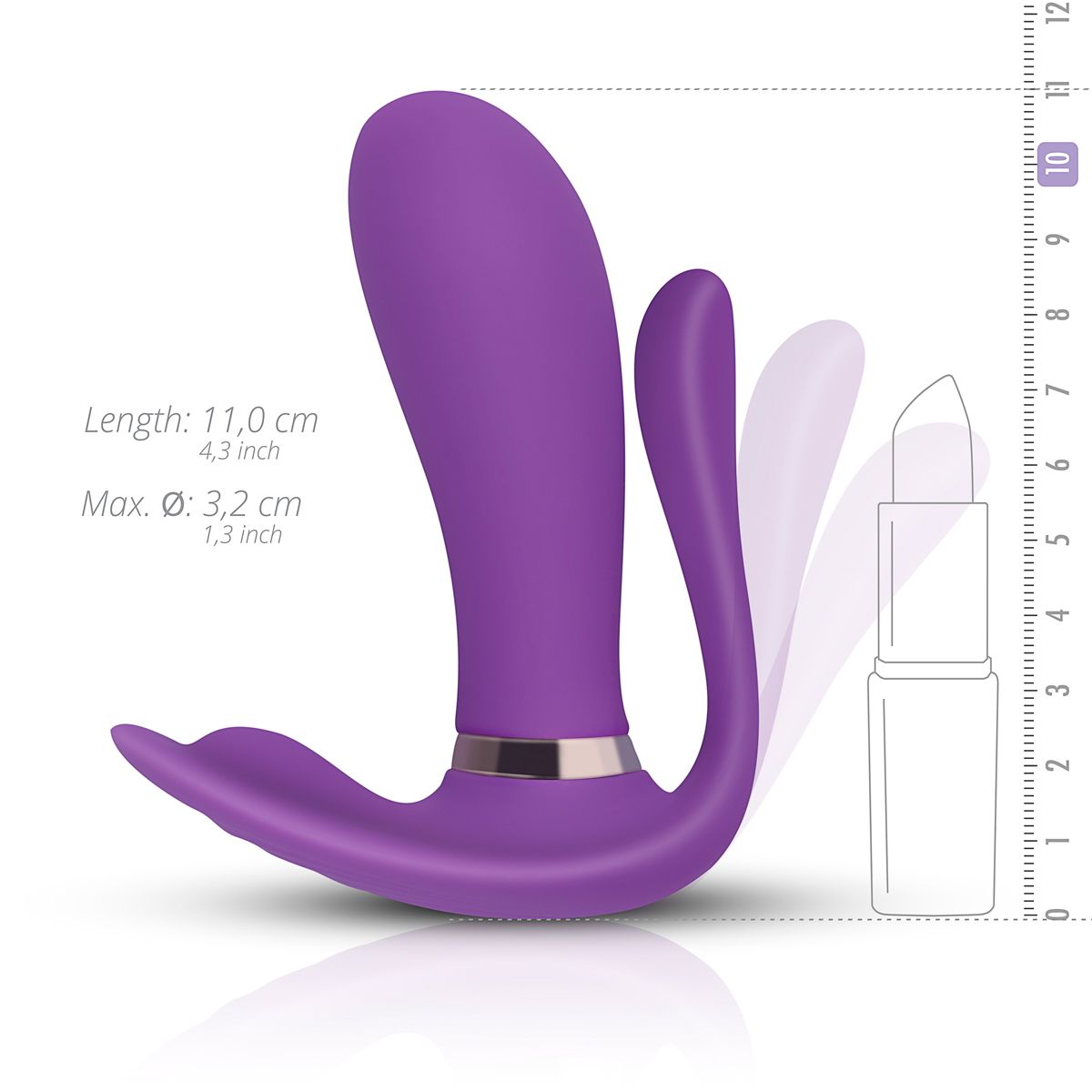 Teazers - Remote Pleaser Vibrator - Lila