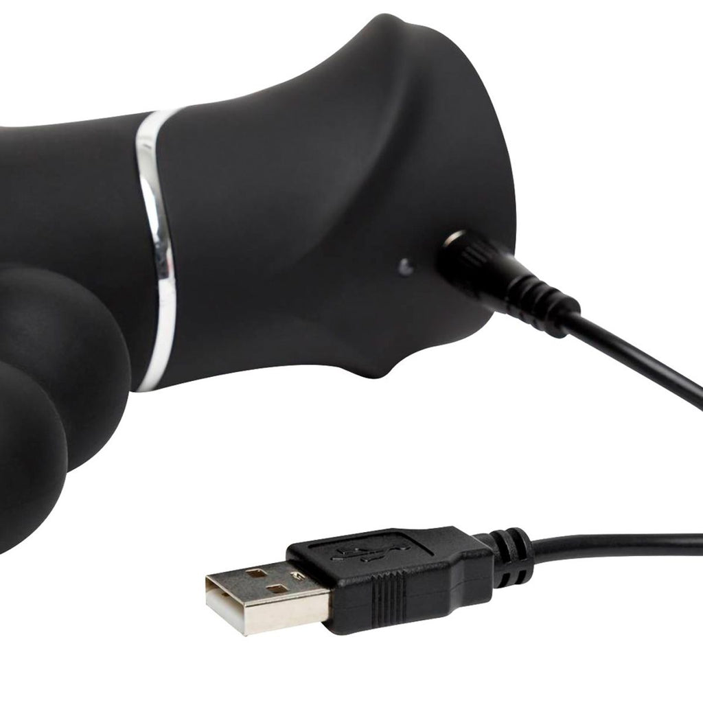 Happy Rabbit - Triple Curve Rabbit Vibrator - Schwarz