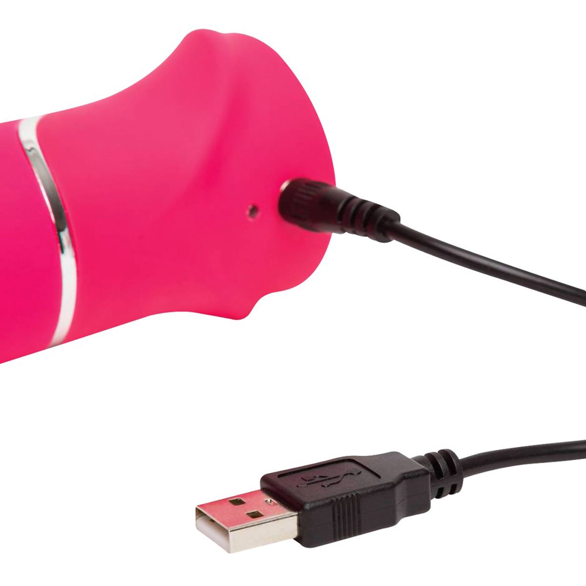 Happy Rabbit - Stoßvibrator mit Rabbit-Aufsatz - Vagina und Klitoris Stimulation