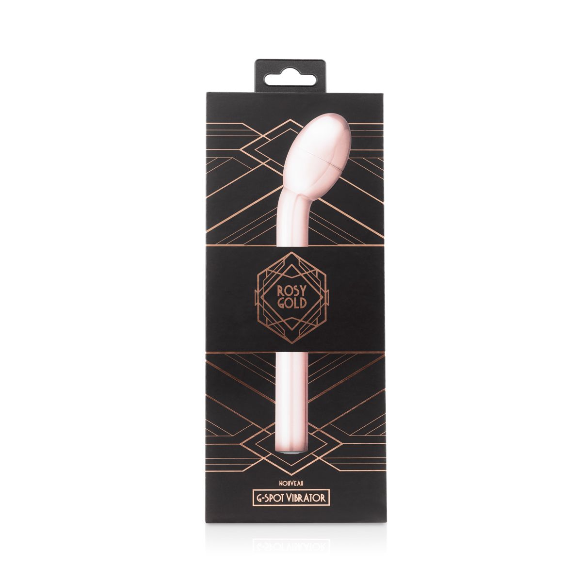 Rosy Gold - Nouveau G-Spot-Vibrator - Gebogener Kopf, Wasserdicht und USB-Aufladbar