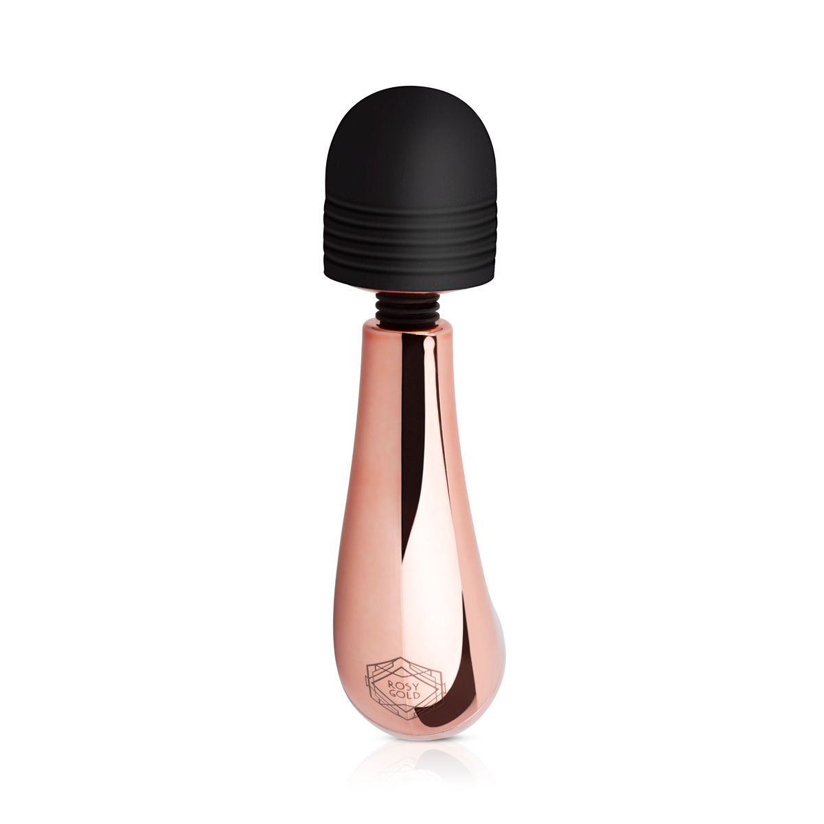 Rosy Gold - Nouveau Mini Curve Massager - Kompakter Wand-Vibrator mit 10 Stufen