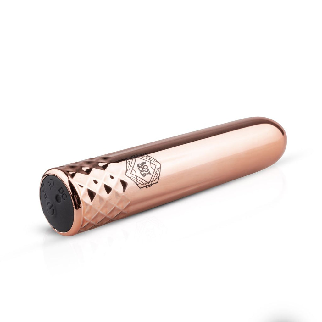 Rosy Gold - Nouveau Mini Vibrator - Kompakt mit 10 Stufen und Wiederaufladbar