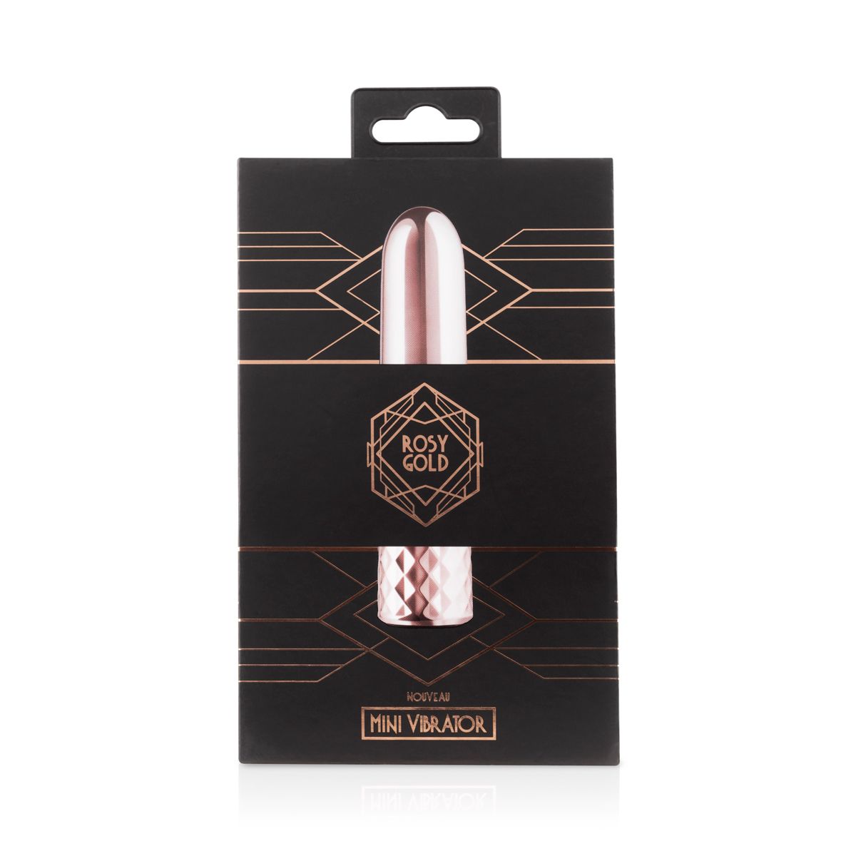 Rosy Gold - Nouveau Mini Vibrator - Kompakt mit 10 Stufen und Wiederaufladbar