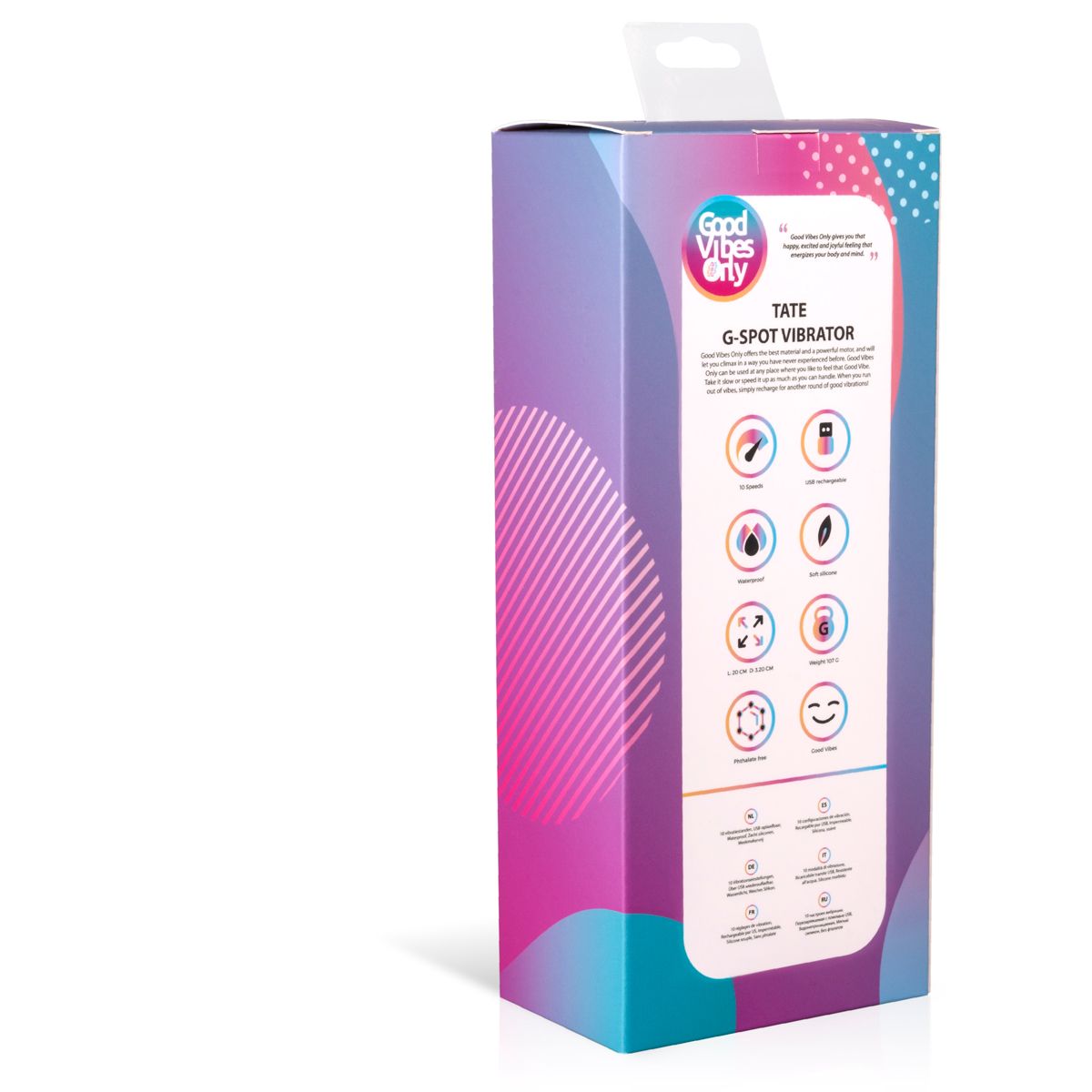 Tate - G-Spot Vibrator - 10 Vibrationsstufen
