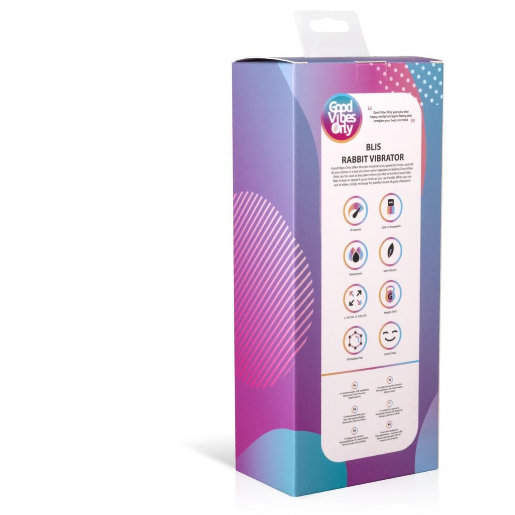 Blis - Rabbit Vibrator - 10 Vibrationsstufen mit G-Punkt- und Klitorisstimulation