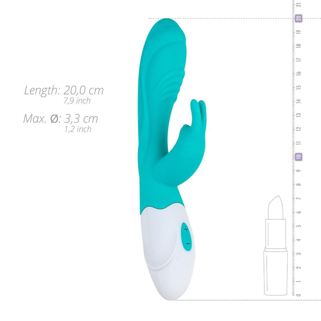 Leda - Rabbit Vibrator - 10 Vibrationsstufen mit G-Punkt- und Klitoris-Stimulator