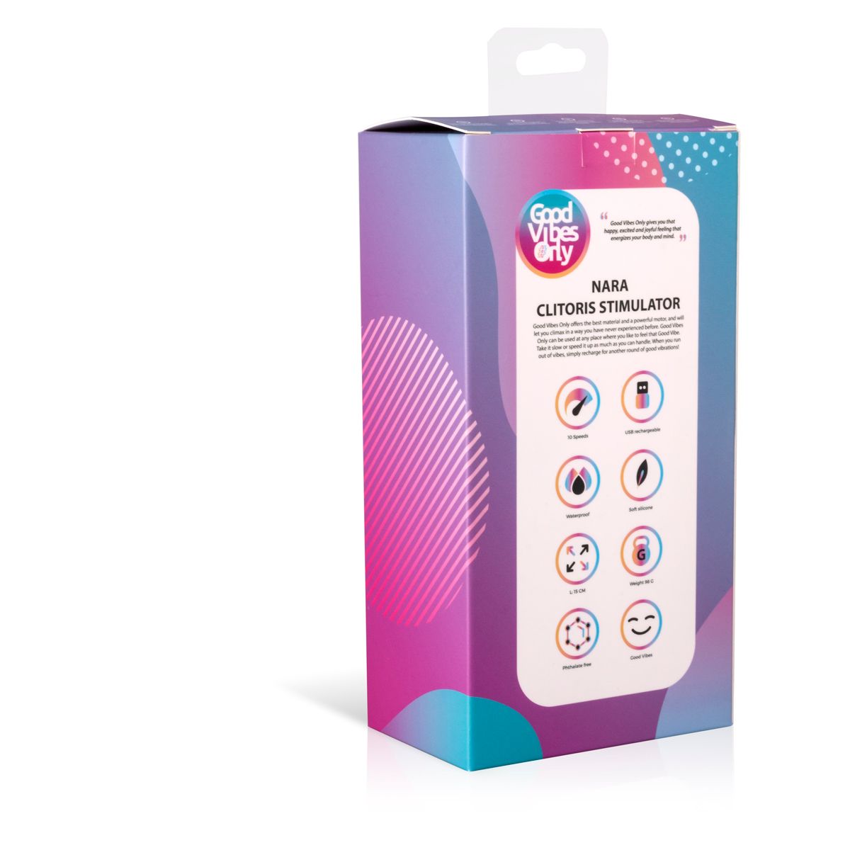 Nara - Klitoris Stimulator - 10 Vibrationsstufen Wasserdicht