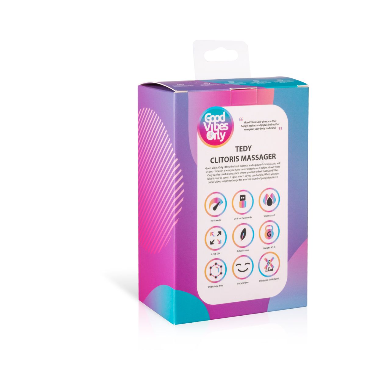 Tedy - Klitoris-Stimulator mit 10 Vibrationsstufen - Häschen Vibrator