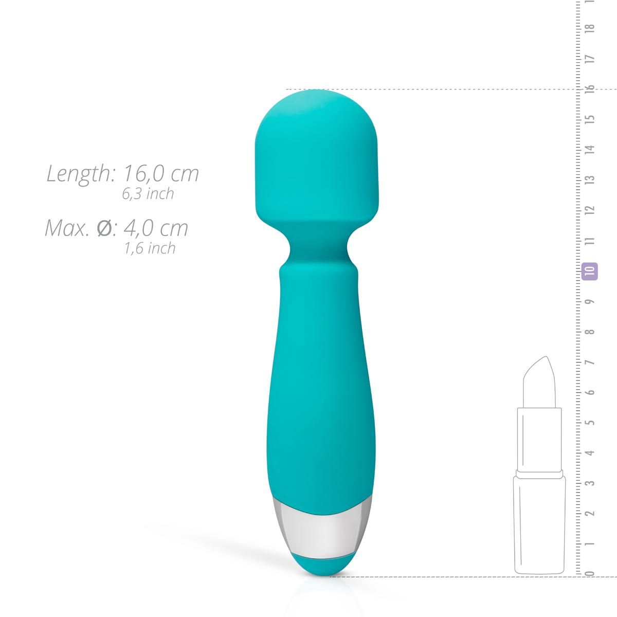 Aida - Wand Massager - Kompakter Vibrator mit 10 Vibrationsstufen