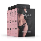 PantyRebel - Vibrations-String mit Auflege-Vibrator - 12 Vibrationsstufen mit Fernbedienung