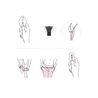 PantyRebel - Vibrations-Slip mit Auflege-Vibrator - 12 Vibrationsstufen und kabelloser Fernbedienung