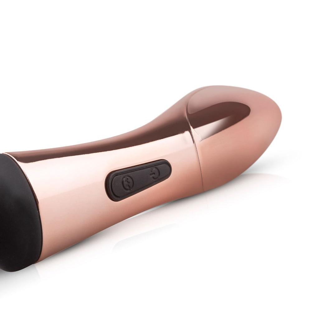 Rosy Gold - Nouveau Curve Massager - Wand Vibrator mit 10 Stufen