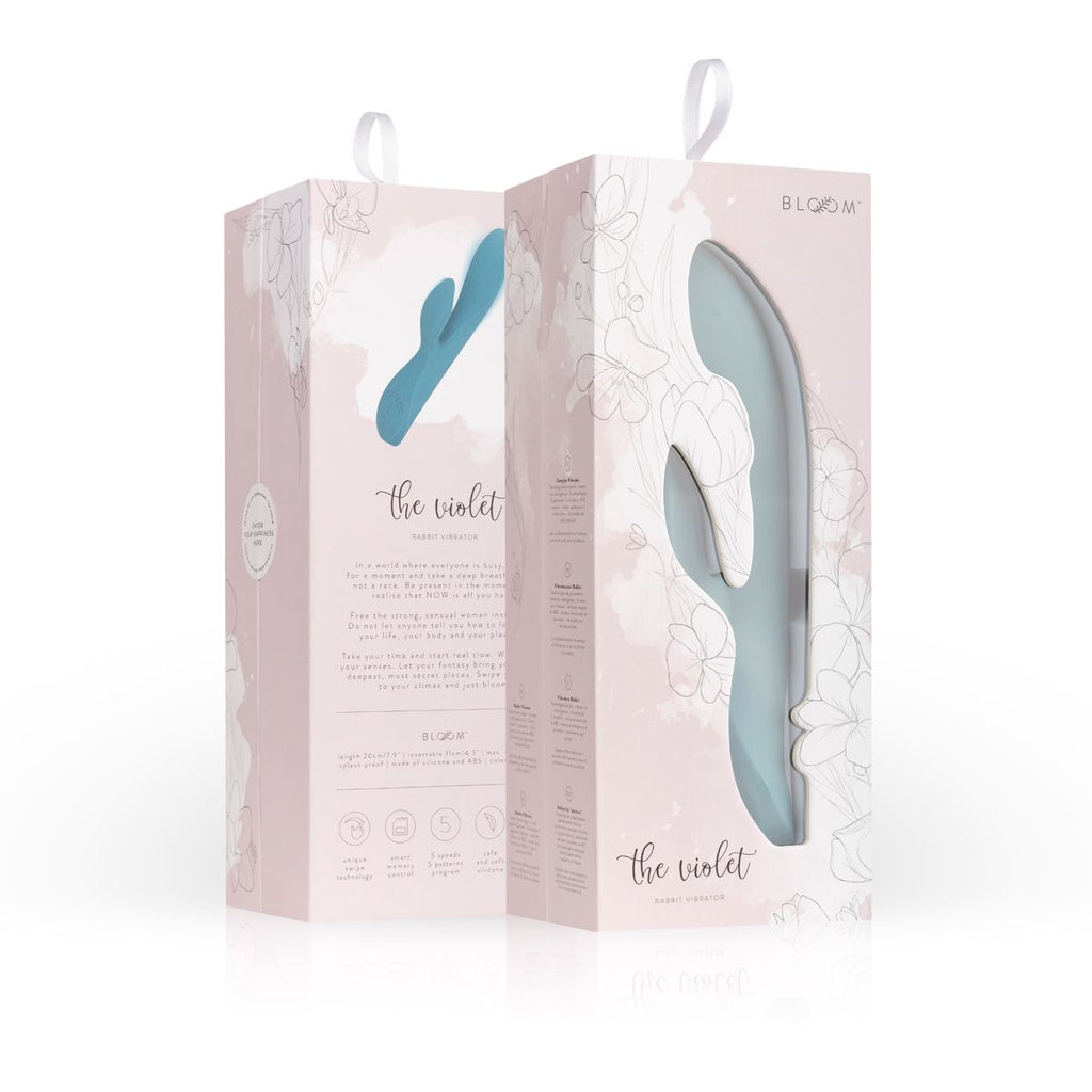 The Violet - Rabbit Vibrator mit Swipe-Technologie - Bloom Kollektion