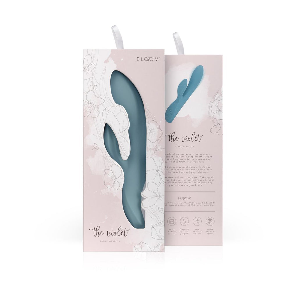 The Violet - Rabbit Vibrator mit Swipe-Technologie - Bloom Kollektion