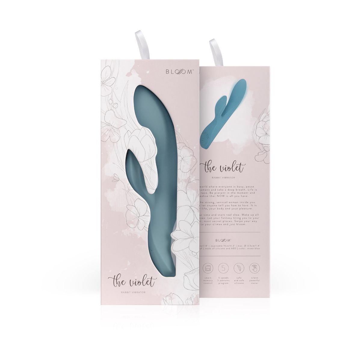 The Violet - Rabbit Vibrator mit Swipe-Technologie - Bloom Kollektion