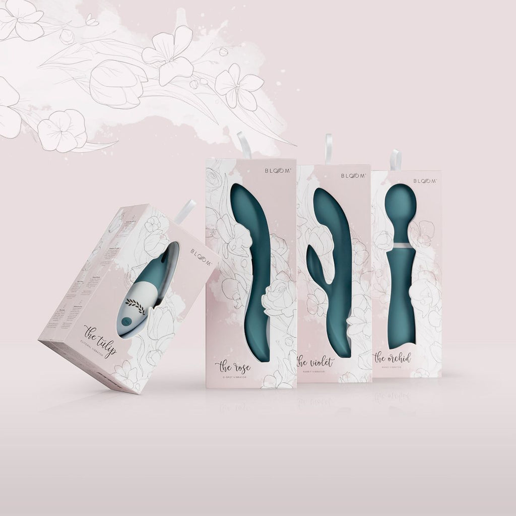 The Violet - Rabbit Vibrator mit Swipe-Technologie - Bloom Kollektion