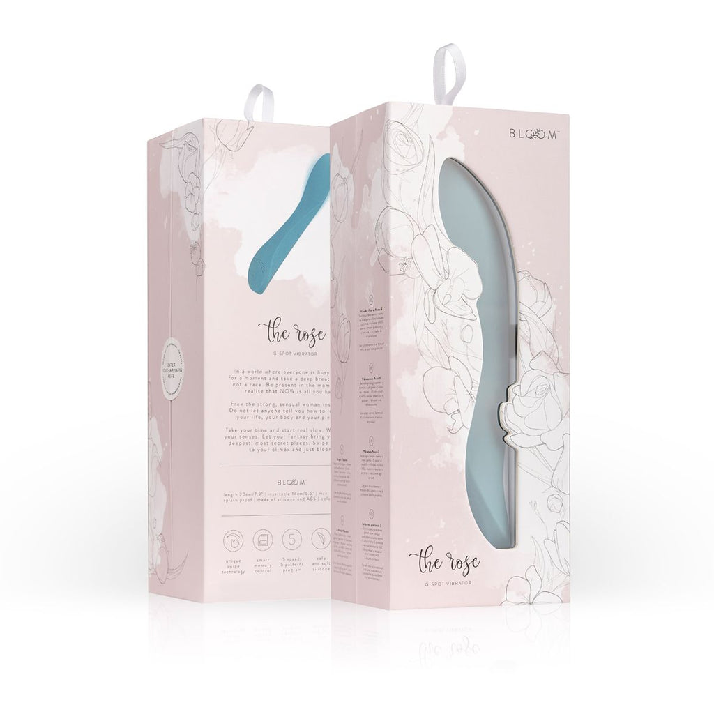 The Rose - G-Punkt-Vibrator mit Swipe-Technologie - Silikon