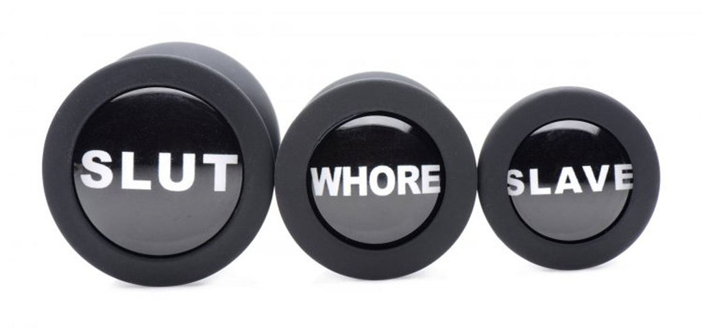 Dirty Words Analplug Set