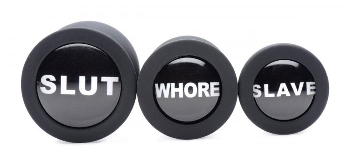 Dirty Words Analplug Set