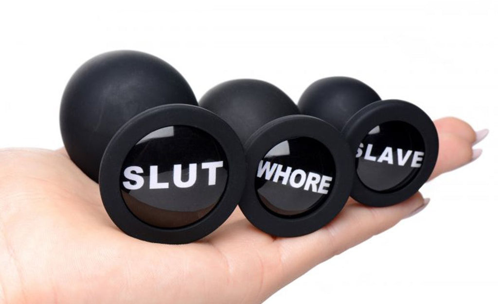 Dirty Words Analplug Set