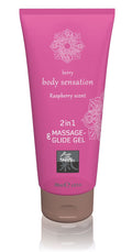 Massage- & Glide Gel 2 in 1 - Himbeere