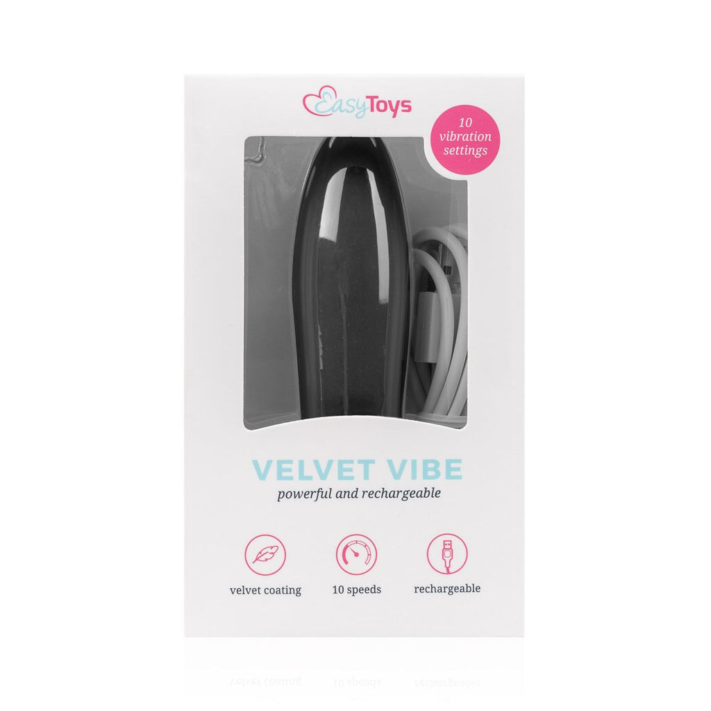 Velvet Vibe - Bullet Vibrator mit 10 Vibrationsstufen - Rosa