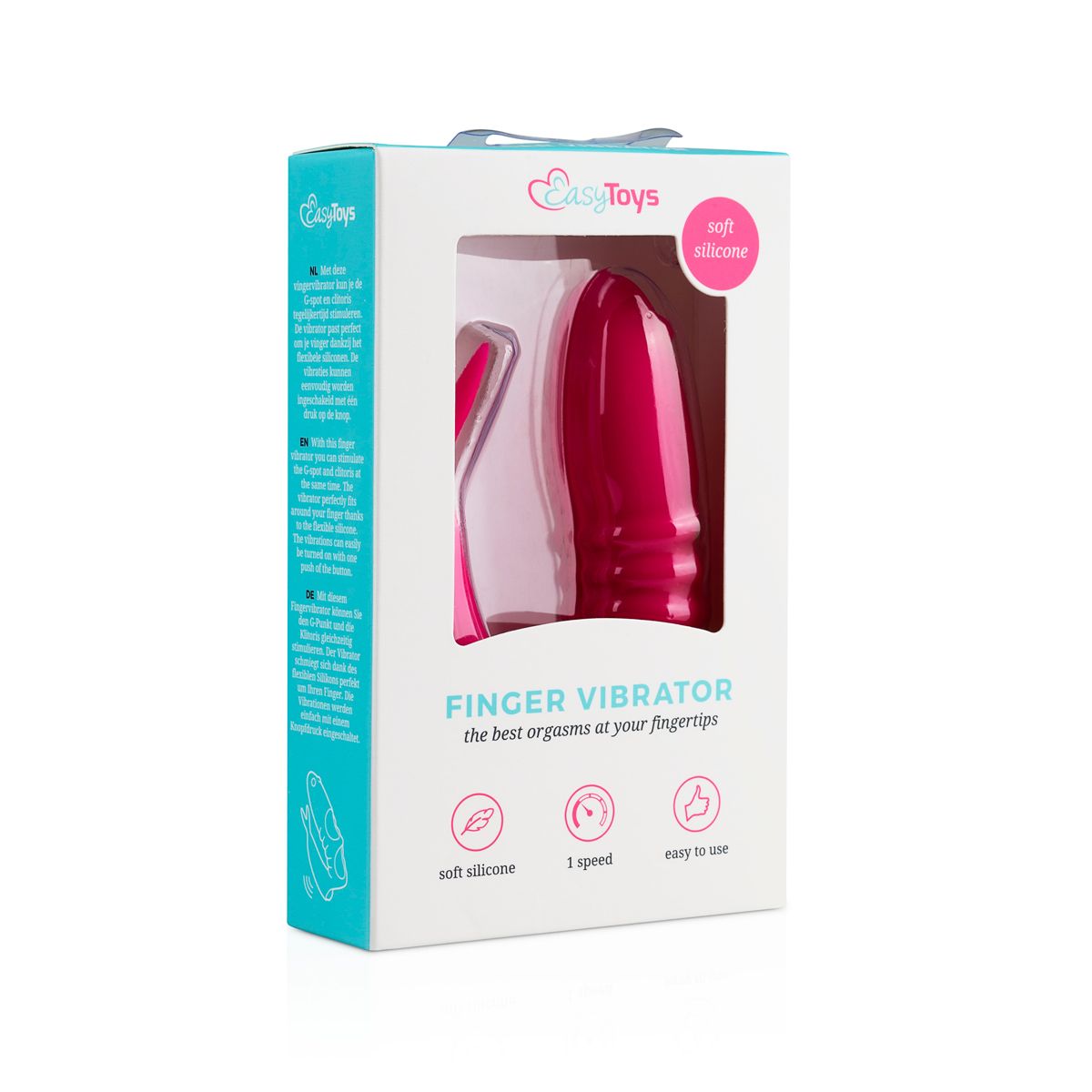 Fingervibrator - Klitoris und G-Punkt Stimulator - Rosa