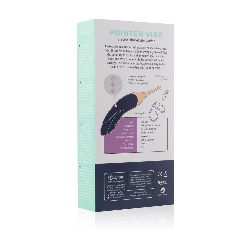 Pointer - Vibe Vibrator mit Spitze für gezielte Stimulation - Spritzwassergeschützt