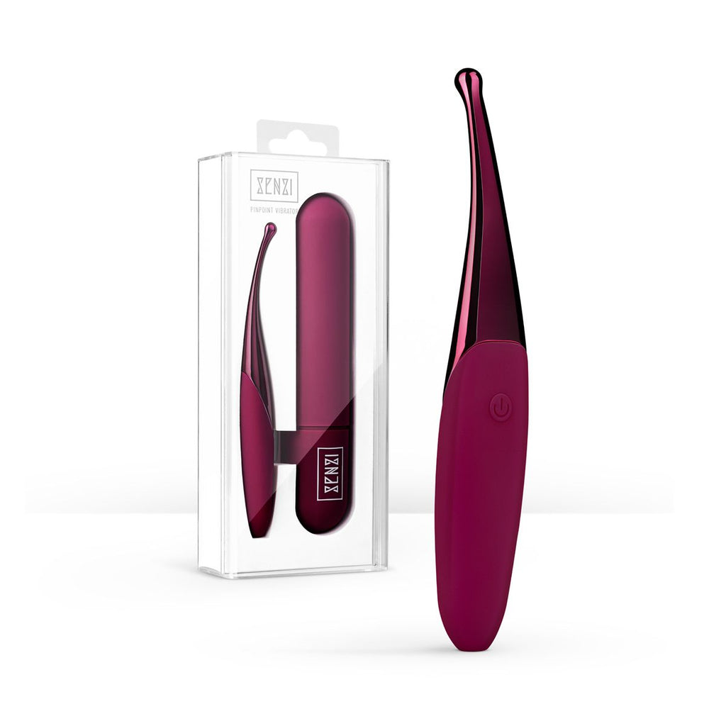 Senzi - Pinpoint-Vibrator mit 12 Vibrationsstufen - Schwarz
